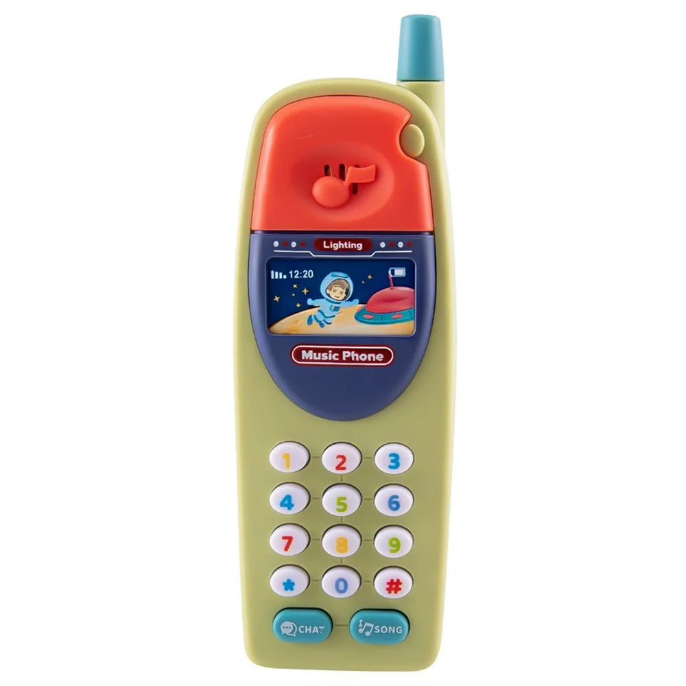 8902 Baby Toy Phone Simulation Smartphone Fun Learning Musical Toy for Toddlers, Kids - 2 - 1