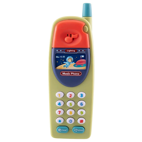 8902 Baby Toy Phone Simulation Smartphone Fun Learning Musical Toy for Toddlers, Kids - 2 - 1
