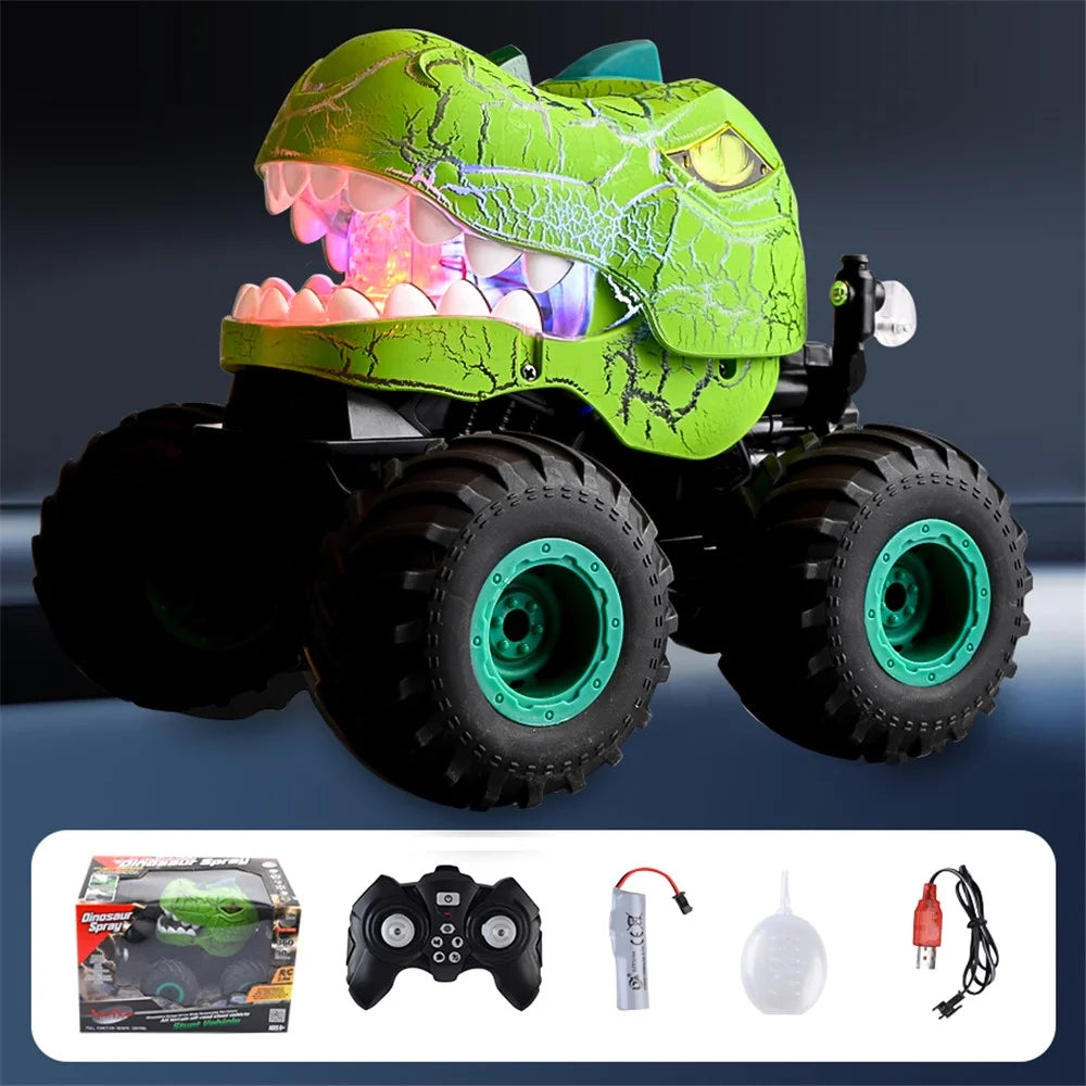 YL-101 2.4G RC Off-Road Car Spray Dinosaur Toy with Light and Sound Effects for Kids Boys - 3 - 1
