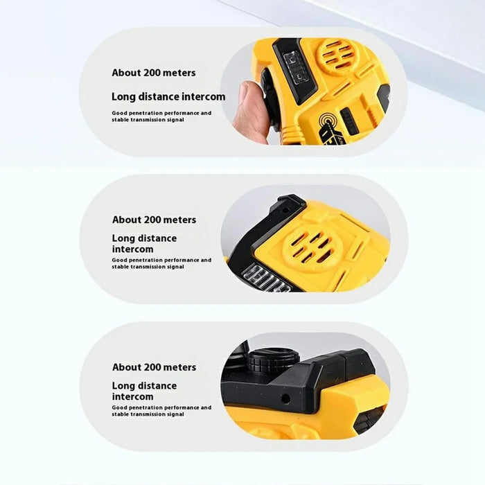 LZ079 2Pcs / Set Mini Walkie Talkie Children Walkie Talkie Radio Outdoor Interphone Toy - 3