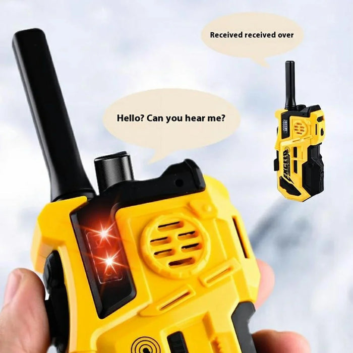 LZ079 2Pcs / Set Mini Walkie Talkie Children Walkie Talkie Radio Outdoor Interphone Toy - 4