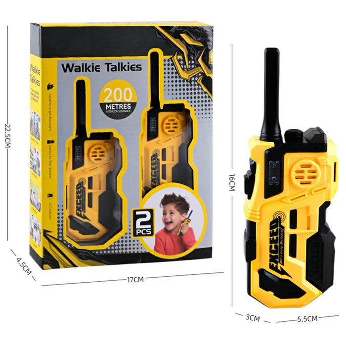 LZ079 2Pcs / Set Mini Walkie Talkie Children Walkie Talkie Radio Outdoor Interphone Toy - 6
