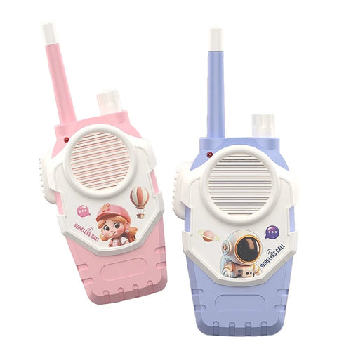 1 Pair Children Walkie Talkie Interphone Parent-Child Interactive Indoor Outdoor Play House Intercom Toy - 1