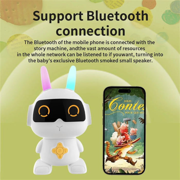 Q3 Smart Educational Robot for Early Learning Singing Telling Story Machine with Bluetooth-compatible Playback - 5