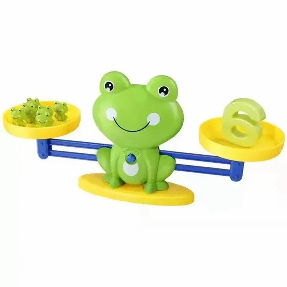 Frog Scale Balance Counting Math Game STEM Preschool Educational Toy Gift for Boy Girl - 2