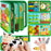 Felt Learning Board Kids Toddlers Interactive Animal Farm Educational Quiet Book Toy Gift - 1