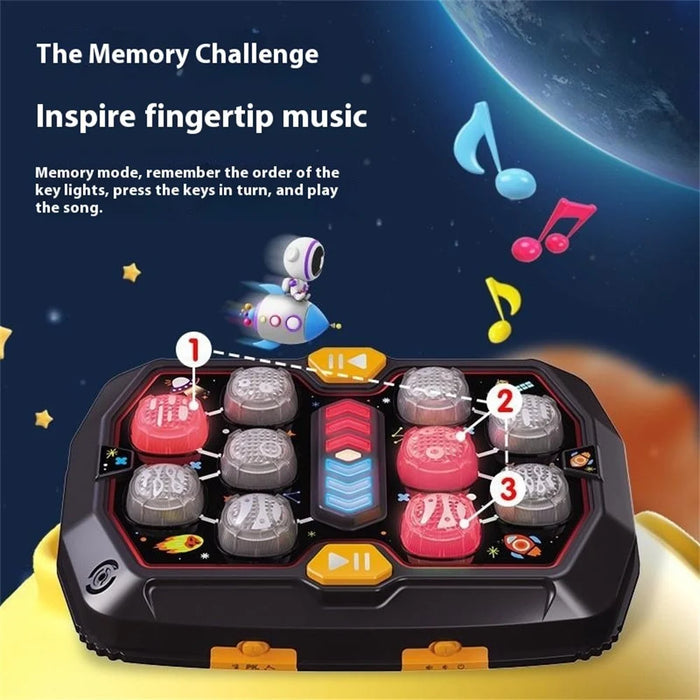 Five Star Toys 2 Player Battle Game Toy Interactive Memory Training Toy for Kids - Black - 3