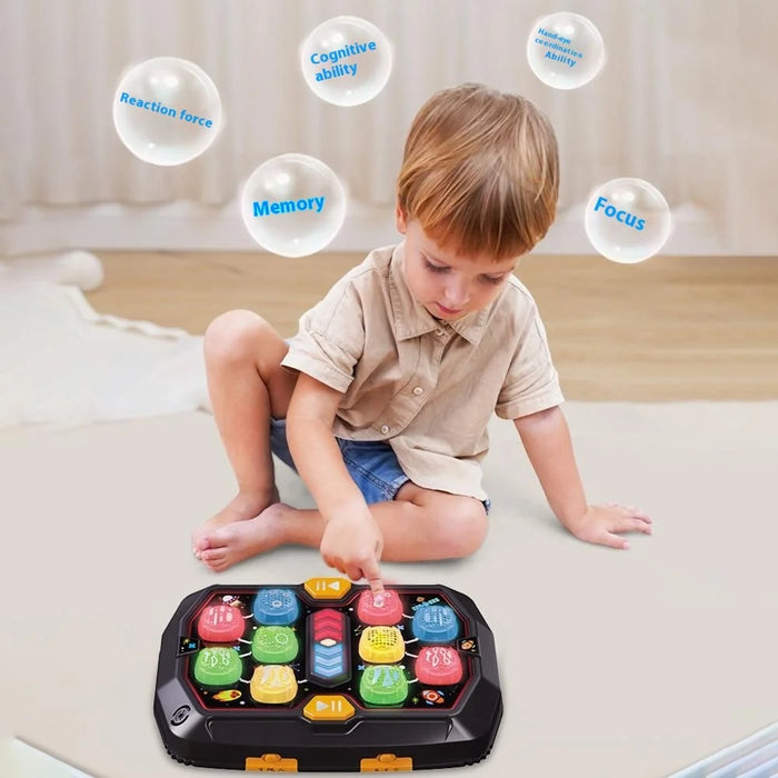 Five Star Toys 2 Player Battle Game Toy Interactive Memory Training Toy for Kids - Black - 4