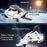 6 in 1 Solar Robot Building Block Toy DIY Assembly Kit Educational Toy - White - 5