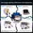 6 in 1 Solar Robot Building Block Toy DIY Assembly Kit Educational Toy - White - 7