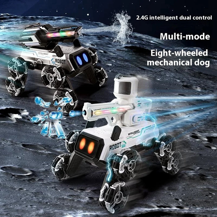 2.4G RC Stunt Car 8-Wheel Transforming Off-Road Climbing Drift Vehicle Remote Control Toy - YL-118 Water Bomb Style - 3