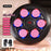Children's Musical Boxing Target Electronic Training Equipment 6 Keys with Boxing Gloves - Pink - 2