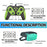 YT6637 RC Stunt Car Light-Up Twisting Vehicle Toy Dual Controlled Remote Control Car - Blue - 7