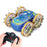 JC04P 2.4G Remote Control 4WD Amphibious Stunt Car Toy Gift with LED Lights, Single Controller (CE / CPC / ASTM / EN71 Certified) - Blue - 1