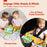 3D Busy Book Interactive Sensory Busy Board Educational Synthetic Felt Toddler Quiet Toy Gift - 3