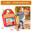 3D Busy Book Interactive Sensory Busy Board Educational Synthetic Felt Toddler Quiet Toy Gift - 7