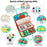 Busy Board Learning Toy Gift Felt Activity Board for Toddlers Early Education Skill Development - 6
