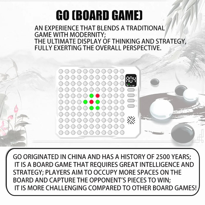 w200 14 in 1 Multifunctional Smart Board Game Electronic Chess Set for Kids Educational Toy - 3