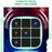 B200 4 in 1 Smart Tic-Tac-Toe Game Machine Educational Toy for Children Brain Training - Cyan - 4