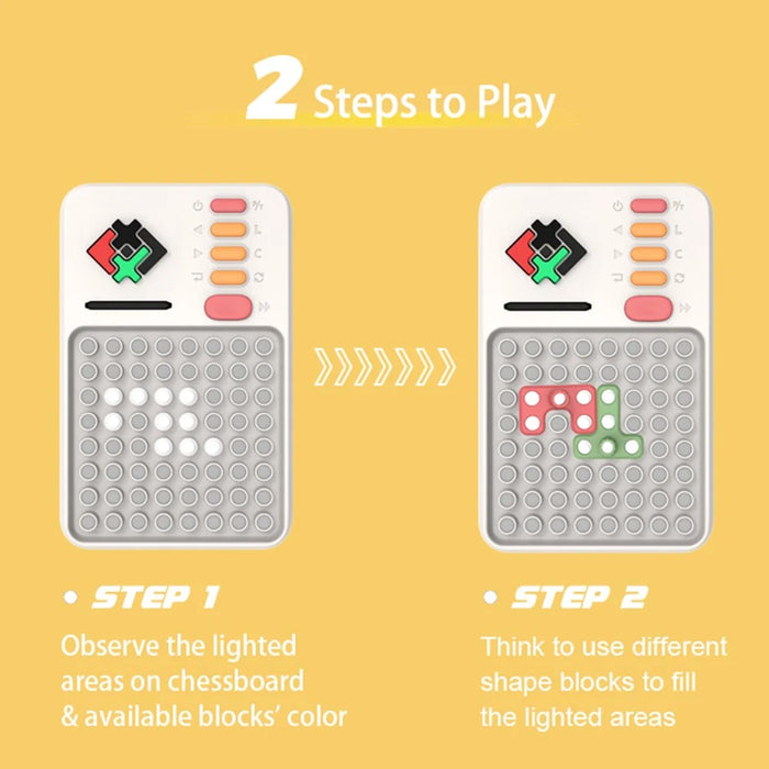 J200 1030 Levels Huarong Road Logic Puzzle Game for Kids Brain Teaser Thinking Skills Training Toy - 3