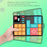 x100 Huarong Road Magnetic Block Sliding Puzzle 530 Levels Game Console Thinking Training Board Game - 2