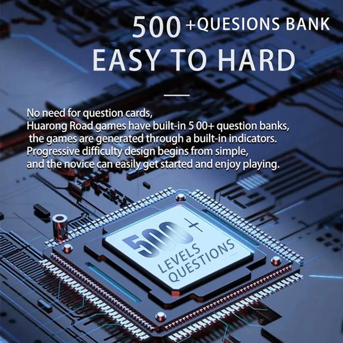 x100 Huarong Road Magnetic Block Sliding Puzzle 530 Levels Game Console Thinking Training Board Game - 5
