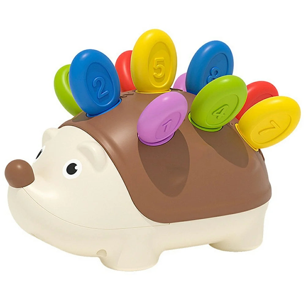 3D Cute Cartoon Hedgehog Puzzle for Toddlers Fine Motor Skills Training Educational Toy - 1