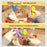 3D Cute Cartoon Hedgehog Puzzle for Toddlers Fine Motor Skills Training Educational Toy - 3