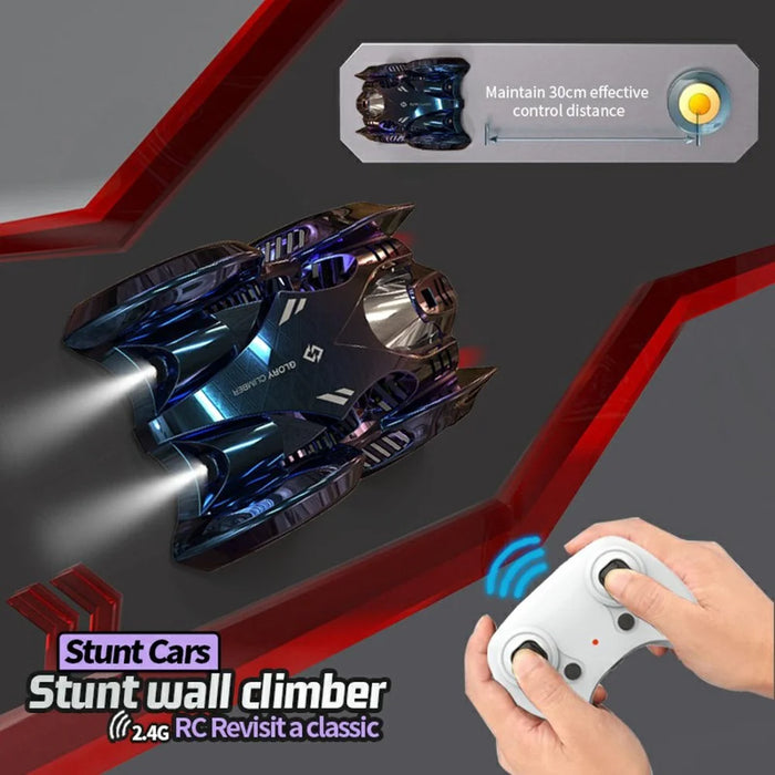 YT6620 2.4G Remote Control Wall Climbing Car Ceiling Ground Glass Surface Driving Stunt RC Vehicle - 6