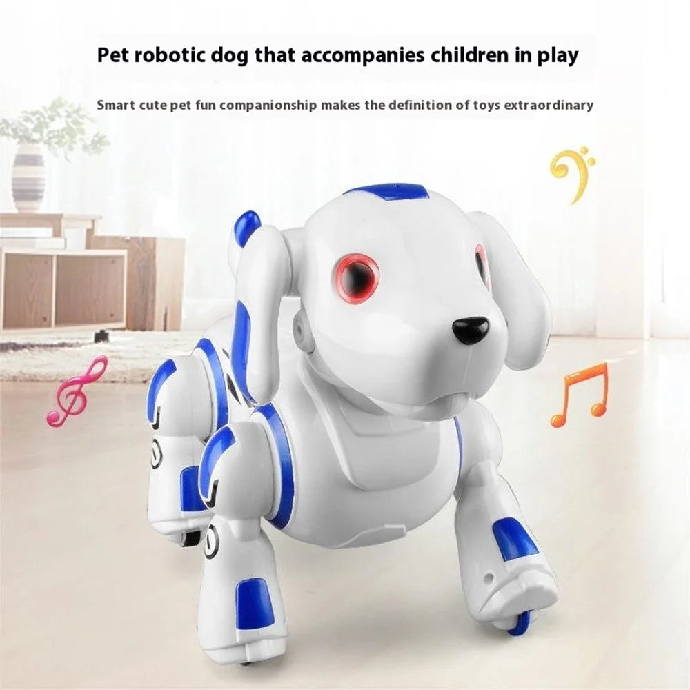 Intelligent Remote Control Robot Dog Rechargeable Interactive Pet Toy Programmable Walking Dancing Dog - 5
