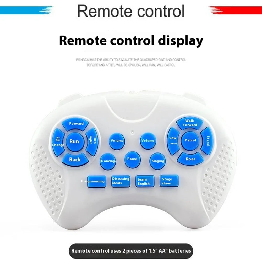 Intelligent Remote Control Robot Dog Rechargeable Interactive Pet Toy Programmable Walking Dancing Dog - 6