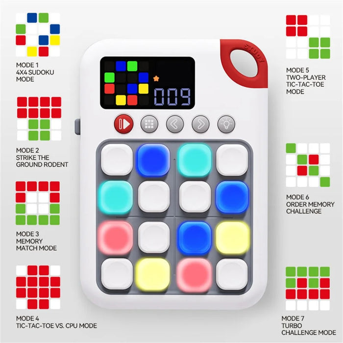 X700 4X4 Smart Sudoku Game Console for Children 500 Levels Mental Training Educational Toy - 5