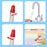 118 x 88cm Magic Water Drawing Mat for Kids Reusable Doodle Board Early Learning Educational Toy - Dinosaur - 7
