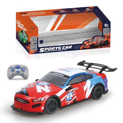 QX064-069 2.4G RC Car APP Controlled Drift Racing Vehicle Toy Model with Light / Sound Effects - QX064 - 1