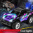 2.4G RC Pickup Truck Dual Spray Lights Sound Effects High Speed Off-Road Climbing Vehicle Toy Model - 9166-8 (3) - 2