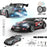 9166-12 2.4G RC Drift Car with Spray Effect High Speed Racing Vehicle Toy with Lights / Sound Effects - Black - 5
