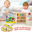 Educational Learning Four Sides Maze Bead Toy Gift for Toddlers Wooden Baby Push Walker - 6