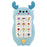 Kids Learning Phone Toy Educational Music Story Bilingual Development with Interactive Light-Up Buttons - 188-9 Blue-Fawn Mobile - 1