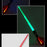 2Pcs Lightsaber Extendable Light-Up Toy Sword RGB Color Telescopic Light Bars with Sound Effect - 4