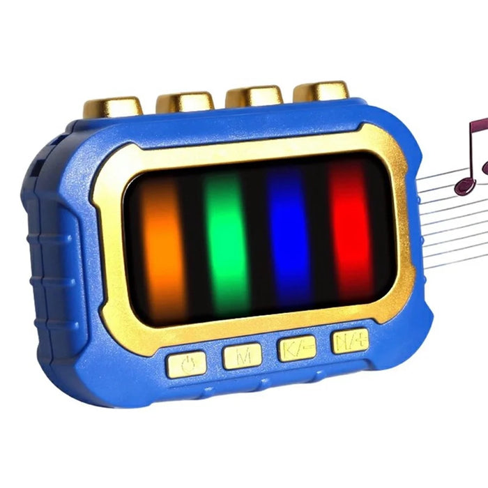 CM136 Fingertip Rhythm Game Focus Training Toy Palm Heartbeat Stress Relief Console Gift - Blue - 1