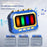 CM136 Fingertip Rhythm Game Focus Training Toy Palm Heartbeat Stress Relief Console Gift - Blue - 7