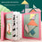 YF-010 Children Educational Magnetic Tangram Puzzle Board 7 PCS Wooden Brain Teaser Learning Toy - Pink - 3