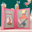 YF-010 Children Educational Magnetic Tangram Puzzle Board 7 PCS Wooden Brain Teaser Learning Toy - Pink - 5