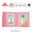 YF-010 Children Educational Magnetic Tangram Puzzle Board 7 PCS Wooden Brain Teaser Learning Toy - Pink - 7