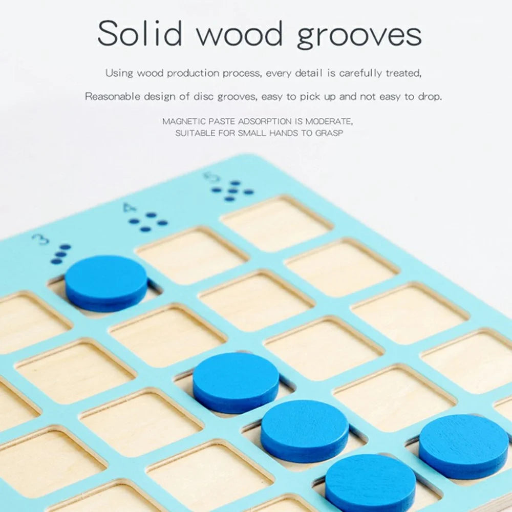 MWDH-059 Cartoon Dinosaur Pattern Direction Cognition Matching Educational Toy Children Logic Thinking Board Game - 5