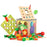 MWDH-021 9 in 1 Multifunctional Wooden Educational Toy for Kids Carrot Pulling Insect Catching Activity Cube - 1