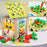 MWDH-021 9 in 1 Multifunctional Wooden Educational Toy for Kids Carrot Pulling Insect Catching Activity Cube - 6