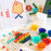 YF-057 Rainbow Clip Beads Kids Puzzle Concentration Training Set Color Recognition Educational Toy - 3