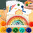 YF-057 Rainbow Clip Beads Kids Puzzle Concentration Training Set Color Recognition Educational Toy - 4