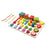 MWDH-2502 Educational Wooden Toy Shape Color Match Fishing Puzzle Learning Toy for Kids - 1